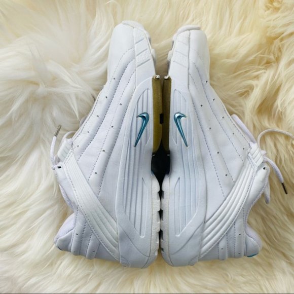 new Nike Air leather white sneakers cross trainer running shoes - Picture 8 of 15